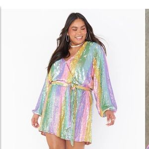 Show me your mumu, sequins, 1XL